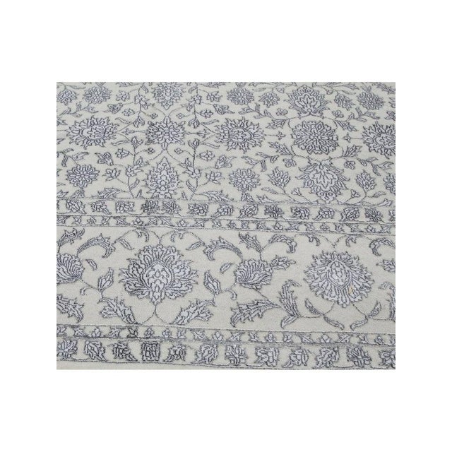 1990s Handwoven Transitional Tabriz Style Area Rug 9 X 12 For Sale In Dallas - Image 6 of 10