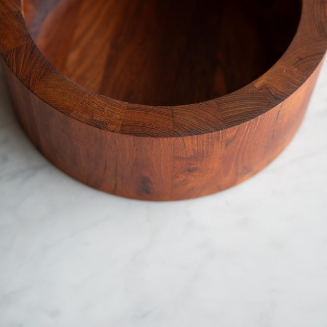 Danish Teak Serving Salad Bowls by Jens Quistgaard for Dansk- Set of 2 For Sale - Image 10 of 13