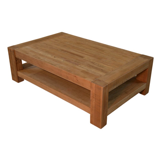 Coffee Table in Oak and Oak Veneer, 1990s For Sale