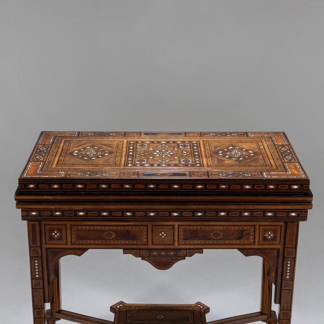 Moroccan Game Table, 1850s For Sale - Image 12 of 18