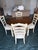 Lane Furniture Vintage Italian Mid-Century Dining Table With 6 Chairs For Sale - Image 4 of 18