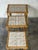 Oak Ceramic Tile-Top Nesting Tables Set of 3 Floral Spindle Legs Traditional Vintage For Sale In Los Angeles - Image 6 of 11