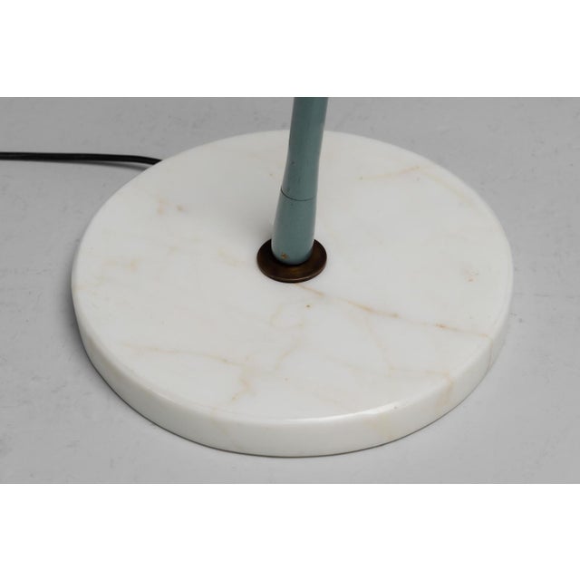 Blue Floor Lamp by Giuseppe Ostuni for Oluce, Italy, 1953 For Sale - Image 8 of 18