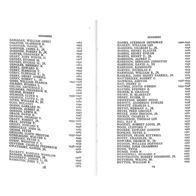 Paper Piping Rock Club Locust Valley Long Island 1966 Annual For Sale - Image 7 of 9