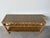 Coastal Vintage Coastal Rattan Two-Tier Console Table With Glass Top For Sale - Image 3 of 17