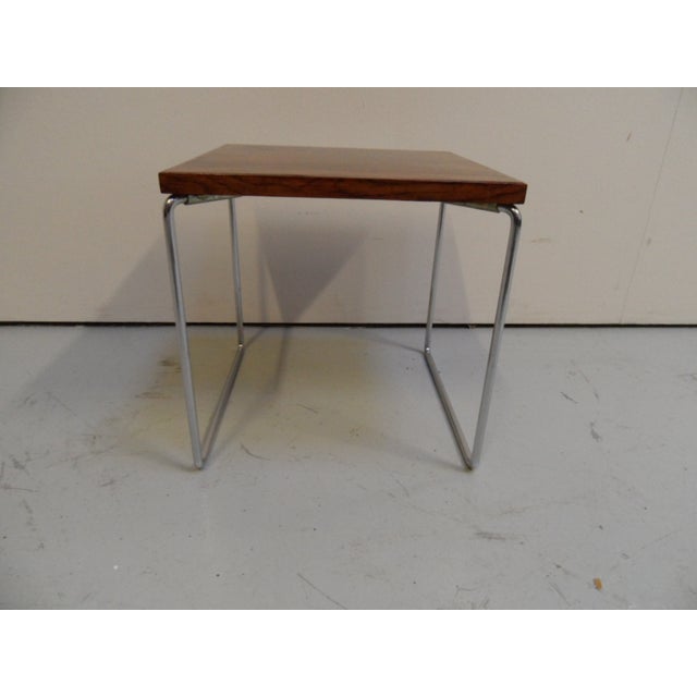Mid-Century Modern Side Table, 1950s For Sale - Image 6 of 9