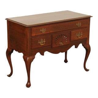 Alvin Rothenberger Bench Made Queen Anne Style Mahogany Lowboy For Sale