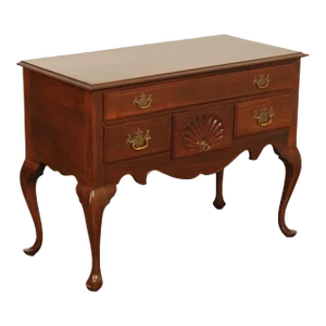 Alvin Rothenberger Bench Made Queen Anne Style Mahogany Lowboy