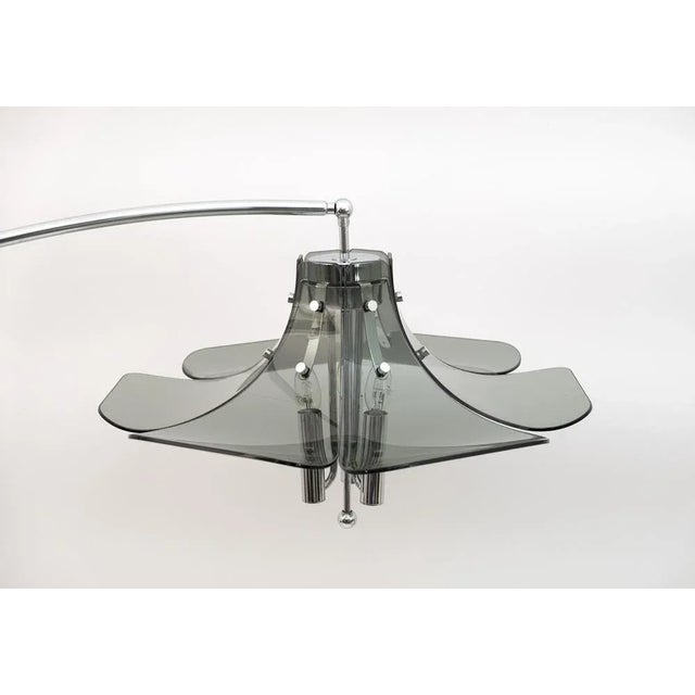 1970s Arc Floor Lamp by Max Ingrand for Fontana Arte, Italy, 1970s For Sale - Image 5 of 14