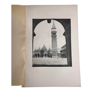 Antique Venice Campanile of San Marco Print For Sale