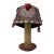Late 19th Century Chinese Scholar's Silk Hat With Happy Buddha Symbols For Sale