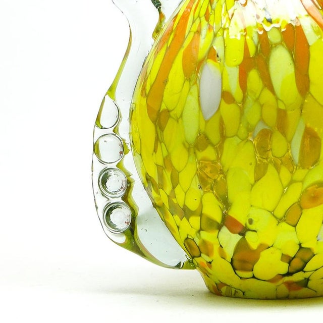 Postmodern Jug from Łysa Góra Glassworks, Poland, 1950s, 1970s For Sale - Image 11 of 17