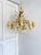 French Floral and Wheat Tole 6-Light Chandelier from Sofidis FlorArt, Late 20th Century For Sale - Image 18 of 18