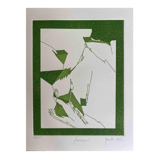Achille Perilli, Mottetti, Etching, 2002 For Sale