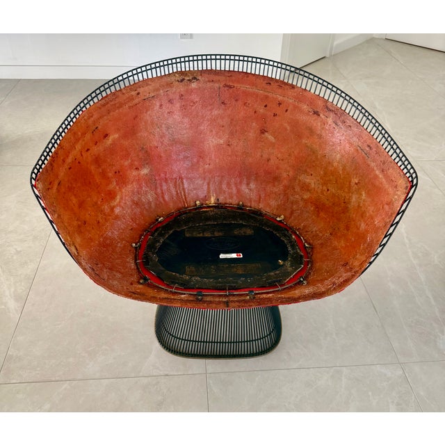 1970s Warren Platner for Knoll - 2 Un-Upholstered Lounge Chairs Plus Matching Coffee Table For Sale - Image 11 of 14