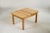 Pierre Gautier Delaye (1923-2006), rare pair of solid beech coffee tables, France, 1955. The rectangular openwork top in...