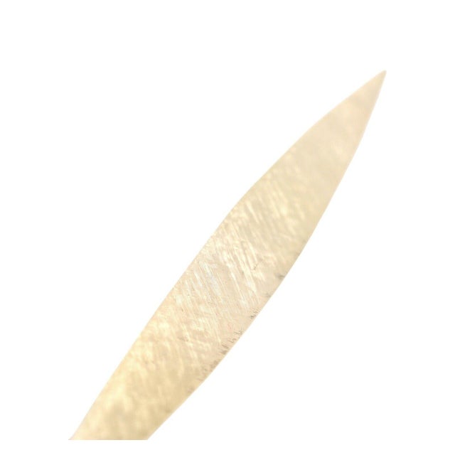 Vintage Cartier Dinh Van 18k Yellow Gold Long Quill Brooch Pin For Sale - Image 11 of 12