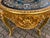 1980s Italian Baroque Antique Gold Finish Floral Beech Table For Sale - Image 12 of 16