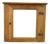 Antique Arts & Crafts Craftsman Oak Mirrored Apothecary Medicine Cabinet 18" For Sale