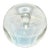 Vintage Iridescent Controlled Bubble Art Glass Paperweight For Sale