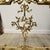 Rococo Louis XV Style Brass Fireplace Screen With Birds & Garland Motifs, Italy 1960s–1970s For Sale - Image 3 of 9