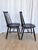 Vintage Black Beech Dining Chairs in the style of Ilmari Tapiovaara, 1970s, Set of 2 For Sale - Image 4 of 15