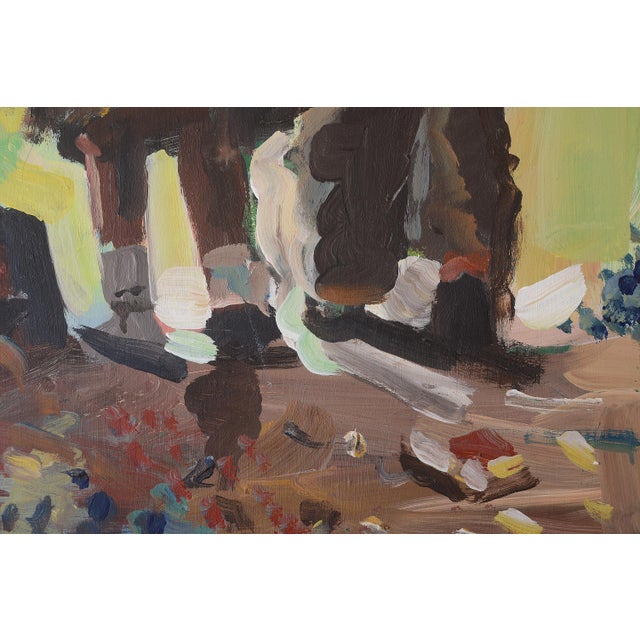 The Walk to Paradise Garden Painting For Sale In San Francisco - Image 6 of 10