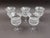 Edinburgh Crystal Mid 20th Century Edinburgh Crystal Scotland Thistle Champagne Sherbet Glasses- Set of 5 For Sale - Image 4 of 10