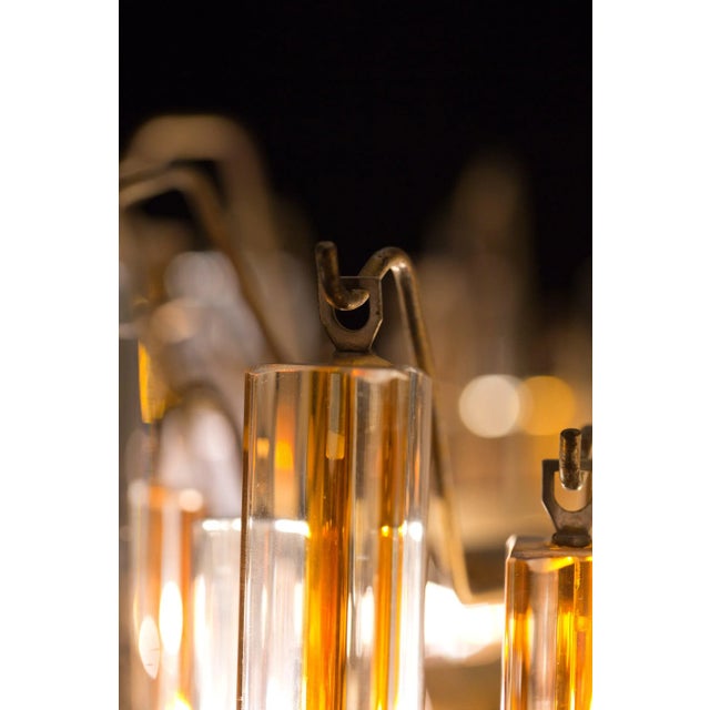 Mid-Century Murano Chandelier by Marcel Barbier for Veronese, Italy, 1970 For Sale - Image 6 of 10