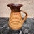 Vintage Studio Pottery Pitcher Earthenware Rustic Farmhouse For Sale In San Diego - Image 6 of 12
