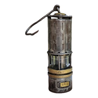 Vintage Gasoline Miners Lamp, 1970s For Sale