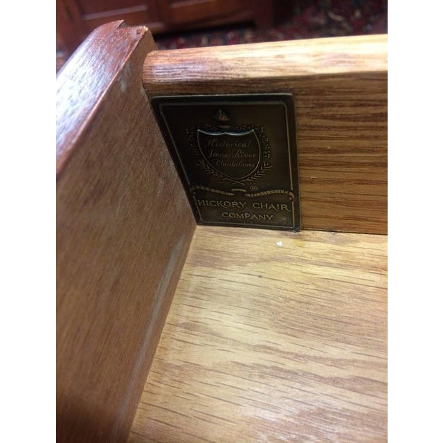 Traditional Vintage Console Table, Hickory Chair James River Plantation For Sale - Image 3 of 8
