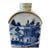 Antique Chinese Porcelain Chinoiserrie Tea Caddy For Sale