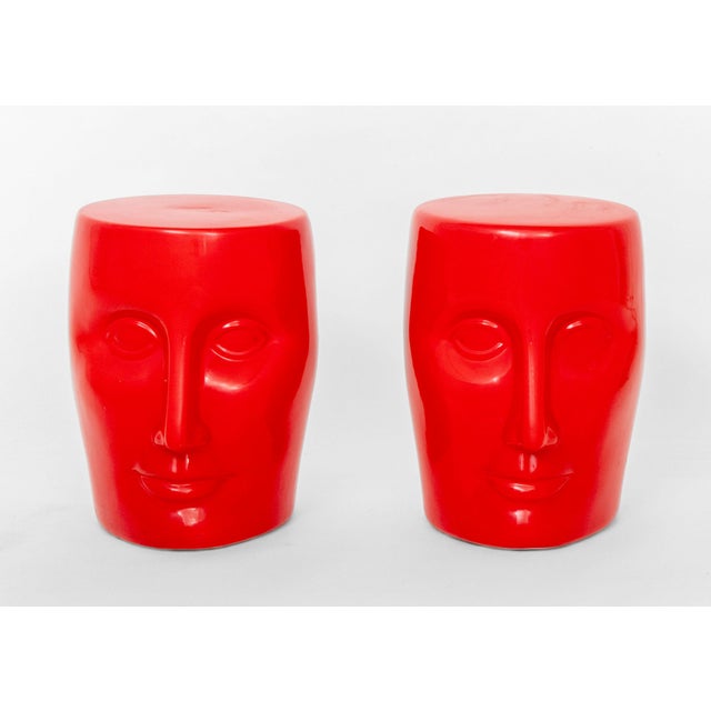 Pop Art Philippe Starck for Xo "Bonze" Stools, Pair For Sale - Image 3 of 9