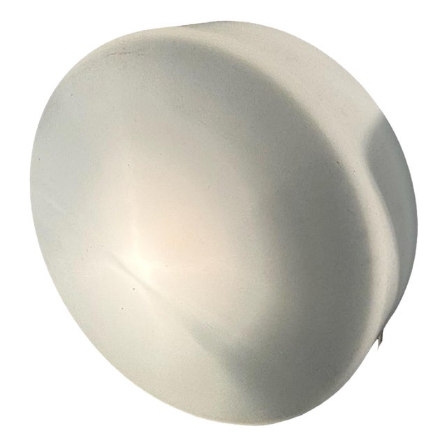 Ceiling Mounted Lamp in Frosted Glass from RZB Italy For Sale