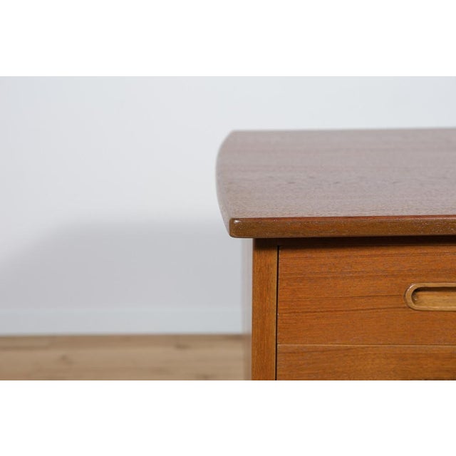 Mid-Century Freestanding Teak Desk, 1960s For Sale - Image 12 of 18