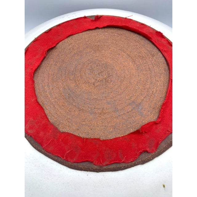 Vivika & Otto Heino Museum Quality Studio Pottery Charger For Sale - Image 10 of 13