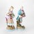 Pair of Large Meissen Style Porcelain Figures of Woman & Man Gardeners C1890 For Sale - Image 4 of 9