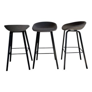 Hee Welling for Hay Modern Counter / Bar Stools – Set of 3 For Sale