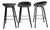 Hee Welling for Hay Modern Counter / Bar Stools – Set of 3 For Sale