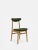 Chair in Boucle Bottle Green and Natural Wood, 2023 For Sale - Image 6 of 6