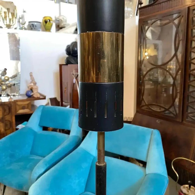 1950s Stilnovo Mid-Century Modern Italian Floor Lamp For Sale - Image 6 of 13