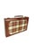 A wonderfully stylish vintage backgammon set housed in a compact leatherette and tartan-covered travel case. The handsome...