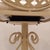 Vintage French Style Wrought Iron Indoor/Outdoor Swivel Barstools W/Cream Coating, Lattice Back and a Beautiful Silky Cream Upholstered Seat, 3 Pieces For Sale - Image 11 of 16