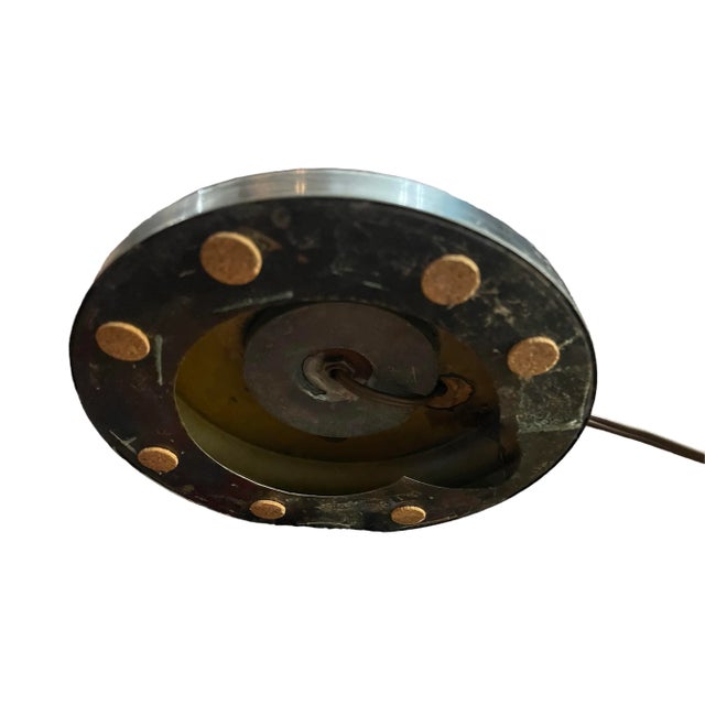 Mid-Century Modern Art Pottery Dancing Figures Table Lamp For Sale - Image 12 of 12