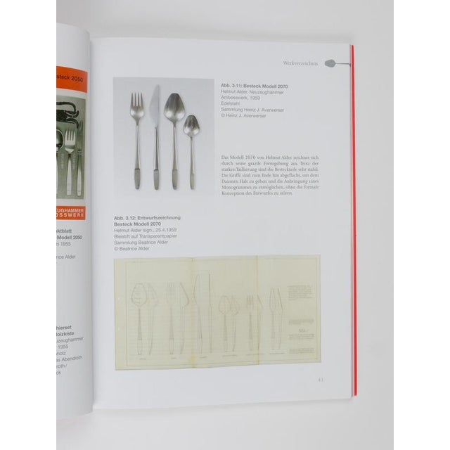 1960s Model 2070 Flatware Cutlery by Helmut Alder for Amboss, Austria, 1960s, Set of 3 For Sale - Image 5 of 13
