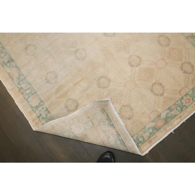 Textile Vintage Hamedan Accent Rug, 4'6'' X 7'4'' For Sale - Image 7 of 9