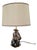 Ceramic Table Lamp with Fisherman Figurine, 1960s-1970s For Sale