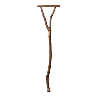 Vernon Edwards Crutch-Form Walking Stick, 1980s For Sale