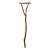 Vernon Edwards Crutch-Form Walking Stick, 1980s For Sale